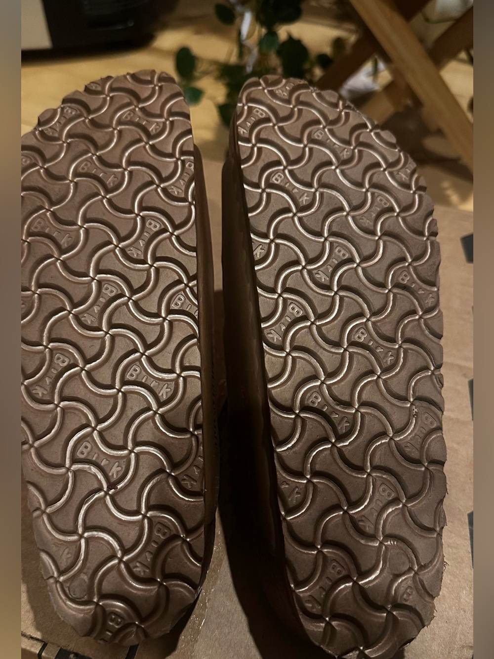 Birkenstock Brown Arizona-style Double Strap EVA Sandals - Picture 6 of 14